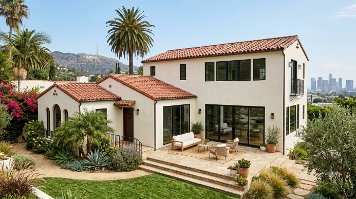 Room Addition Construction On A Los Angeles Home