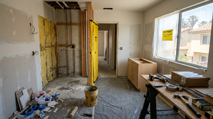 How Much Does A Bathroom Remodel Cost In Los Angeles 1 Los Angeles Bathroom Remodel In Progress